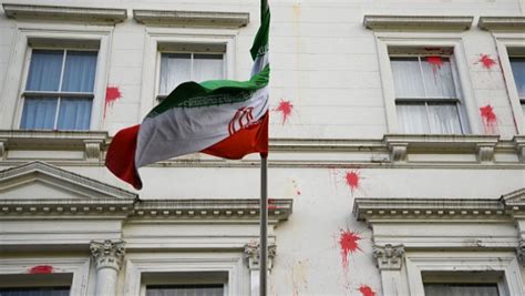 Twelve arrested during Iran embassy protests in London