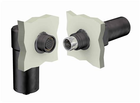 Ethernet connector for automated docking systems in harsh industrial