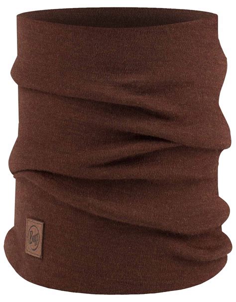 Buff Merino Heavyweight Neck Warmer Solid Sienna Neckwarmers Snowleader