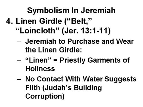 Symbolism In Jeremiah Tim Haile Symbolism In Jeremiah