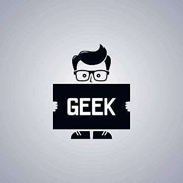 Geeky Geek Nerd Guy Genius Inventor Adult Vector Genius Inventor