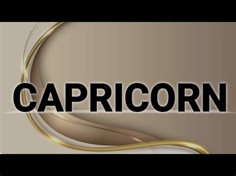 Capricorn Magkaroon Ka Ng Tapang Na Alisin Yung Mga Taong