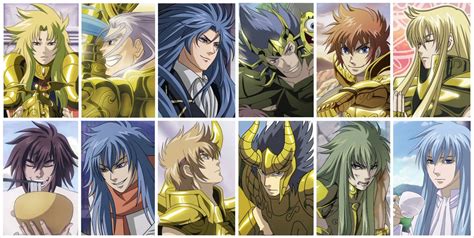 Saint Seiya The Lost Canvas Caballeros Dorados Cdz The Lost Canvas