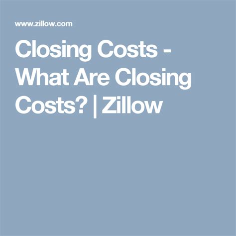 Closing Costs Explained What Are Closing Costs And How Much Are They