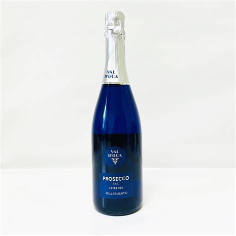 Prosecco Millesimato Blu Val Doca Extra Dry Enoteca Scamuzzi