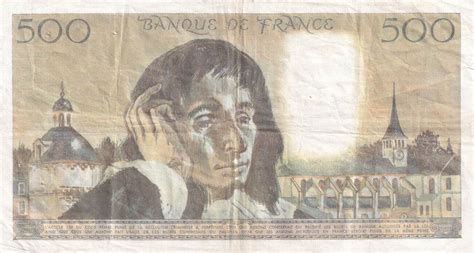 Frankreich 1984 500 Francs Pascal St Jacques Tower 05 08 1982