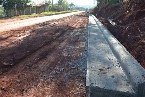 Las Obras De Cord N Cuneta Y Empedrado Avanzan En La Ciudad Ober