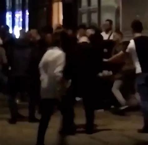 Mass Brawl Erupts Outside London Boozer As Punters Bring In New Year