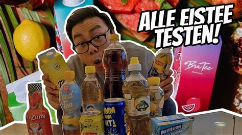 WIR TESTEN ALLE EISTEE SORTEN YouTube