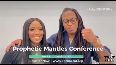 Prophetic Mantles Prophet Lovy Elias And Prophetess Taryn Tarver