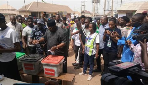 Nigeriadecides Karu Ward Records Large Turnout Of Voters As