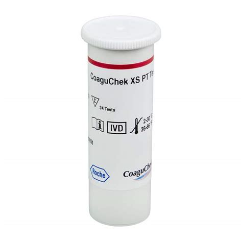 PT Test Strips CoaguChek XS, 48/Ea