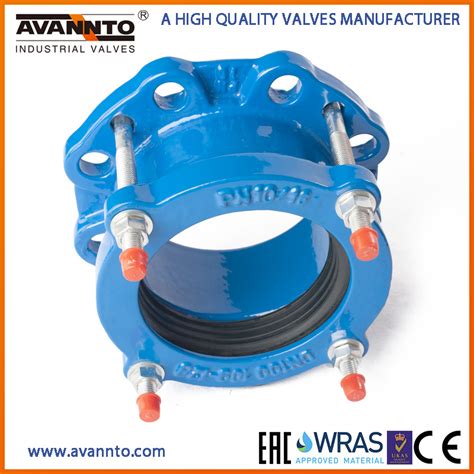 universal flange adapter  ductile iron pipe adapter flange pipe