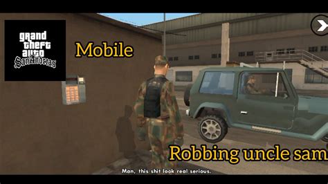 Gta San Andreas Mission 12 Robbing Uncle Sam YouTube