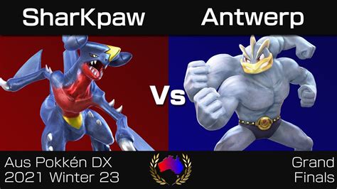 Aus Pokkén DX 2021 Winter 23 Grand Finals SharKpaw Garchomp Suicune