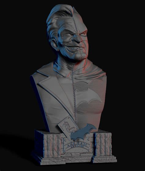 Batman And Joker Bust 3D Printing Model STL