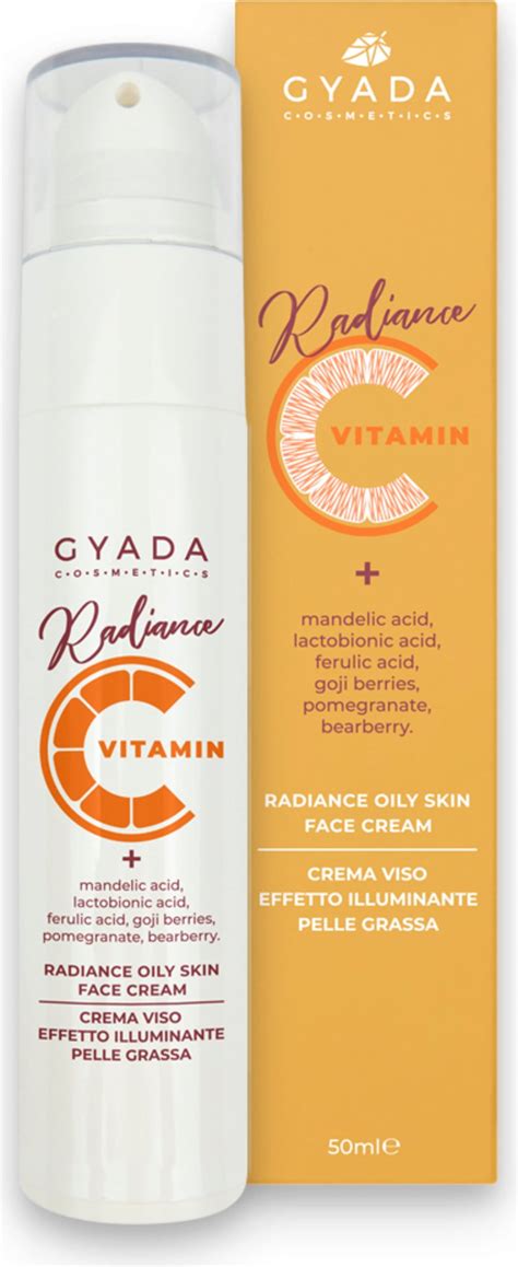 GYADA Radiance Crema Viso Illuminante Pelle Grassa 50 Ml