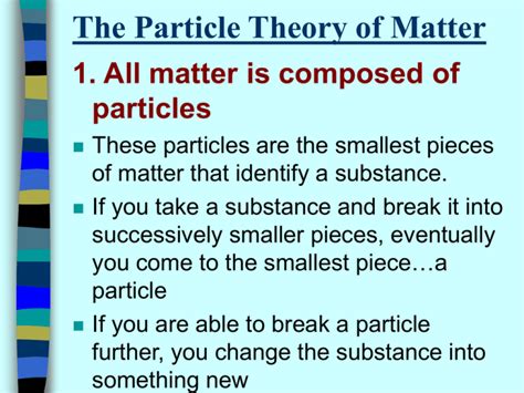 Particle Theory Sac Ppt