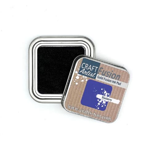 Craft Artist Gold Fusion Ink Pad Blueberry