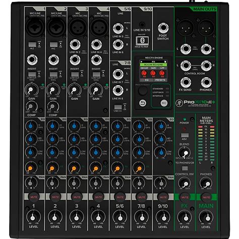 Mackie Profx V Channel Analog Mixer With Enhanced Fx Usb