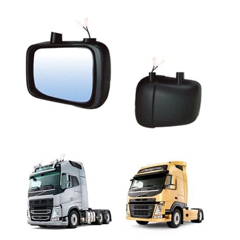 Retrovisor Auxiliar Volvo Fh Fm 2012 2013 Ld S Desembaçador Uouu