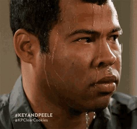 Key And Peele Jordan Peele  Keyandpeele Jordanpeele Sweating