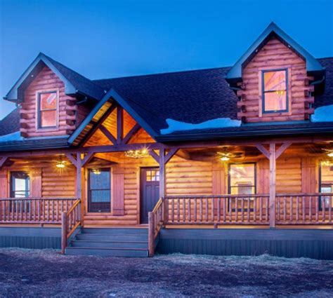 Cozy Up in Style: Log Cabin Fireplace Types, Styles & Floor Plans