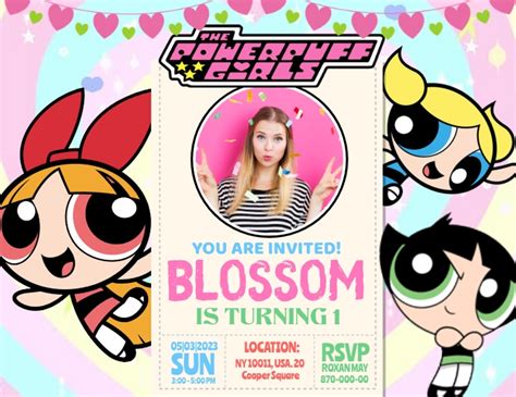 Powerpuff Girls Template Postermywall