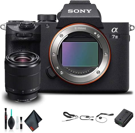 Factory Discount 11 40 Sony Alpha A7 Iii Mirrorless Camera With Fe 28