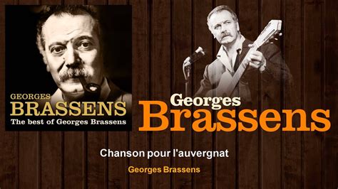 Georges Brassens Chanson Pour L Auvergnat Chords Chordify