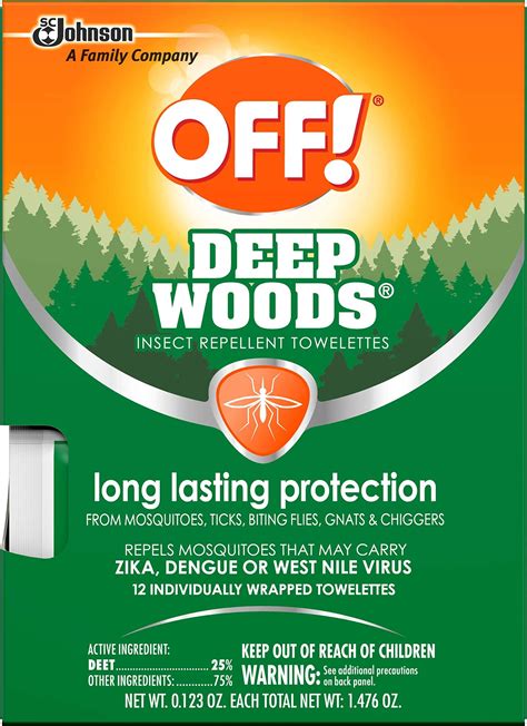 Amazon Repel Insect Repellent Mosquito Wipes Repels Mosquitoes