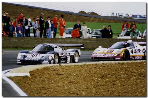 MikeThackwell Derek Warwick Kouros Sauber Mercedes C9 TWR Silk Cut