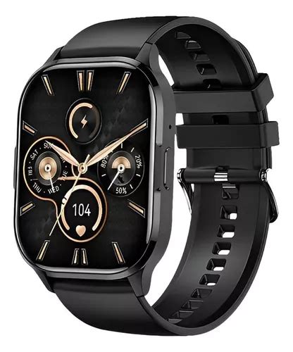 Smartwatch G Tide S Pro Amoled Funda Negra Para Gps Pulsera