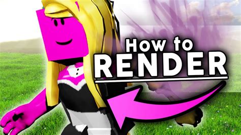 Roblox How To Render Your Character W Blender Youtube