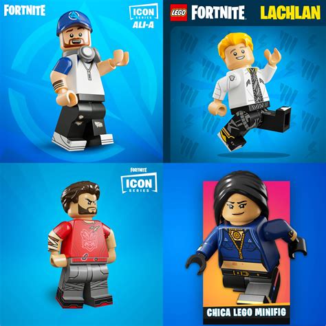 Content Creator Icon Series Skins X LEGO Fortnite In V28 10