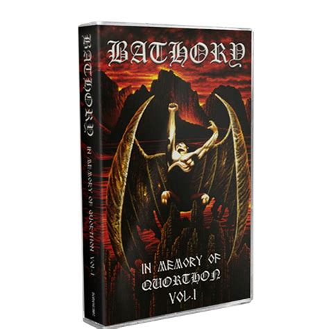 Bathory In Memory Of Quorthon Vol 1 Cassette