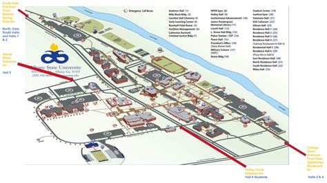 ESU Campus Map