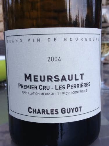 Charles Guyot Meursault Premier Cru Les Perrières Vivino Australia