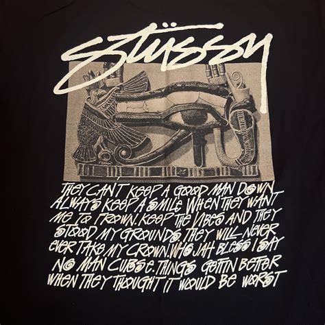 Stussy Egyptian Pharaoh King Of Kings Script Eye of H… - Gem