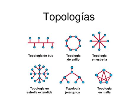 Topolog A La Topolog A De Red Define La Estructura De Una Red Una