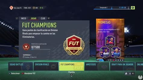 Fifa 22 Recompensas Fut Champions Cuándo Se Dan Y Rangos