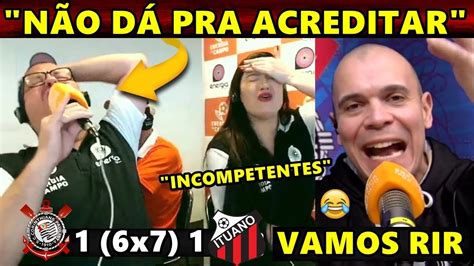 VAMOS RIR VEXAME O FAGNER PIPOCOU ELIMINADO REAÇÕES CORINTHIANS 1