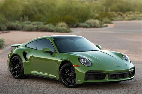 Olive Green - Porsche 911 Turbo S (992) - carpaints.co