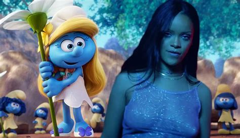 Rihanna is Smurfette in new Chris Miller-directed Smurfs movie