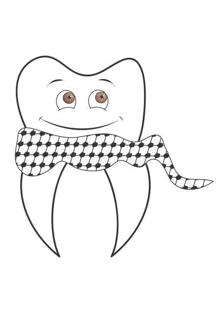 Palestinian Happy Tooth Stock Illustrations 1 Palestinian Happy Tooth