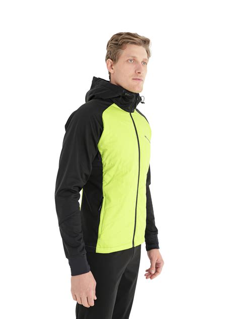 Nordski Hybrid Hood Black Lime