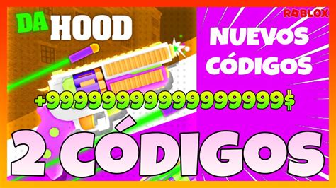 Nuevo código activoTodos los CODIGOS ACTIVOS de DA HOOD Códigos de Da