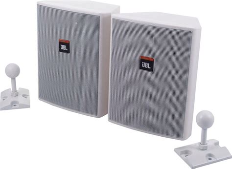 Jbl Control Wh Two Way Indoor Outdoor Speaker Woofer White