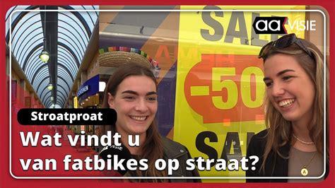 Stroatproat Wat Vindt U Van Fatbikes Op Straat YouTube