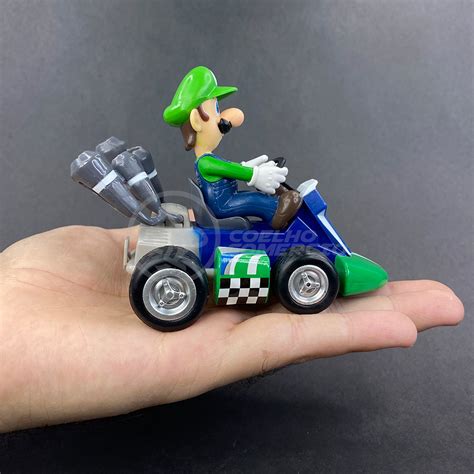 Boneco Carrinho Figura Colecionável Brinquedo Miniatura Super Mario